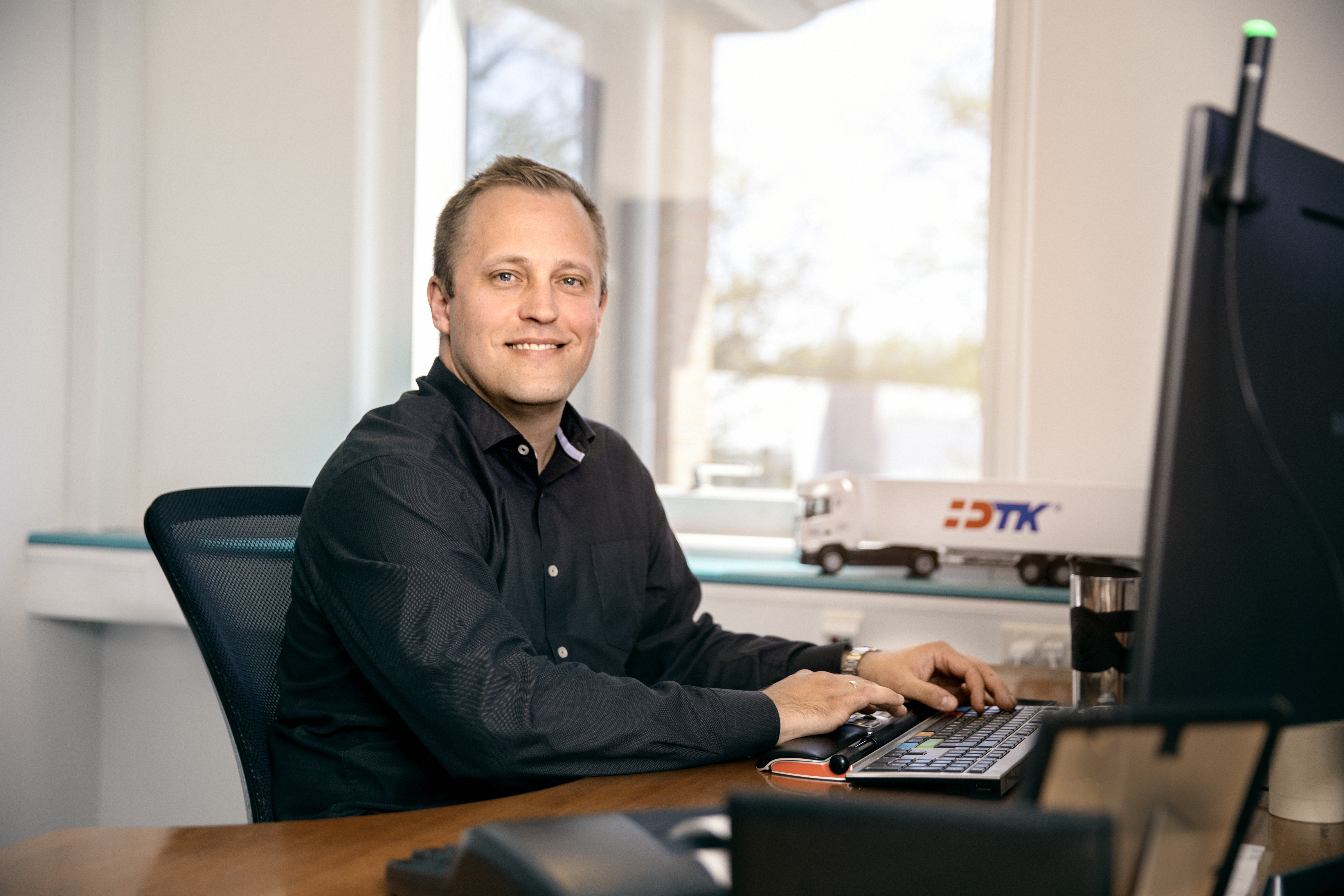 Medarbejder fra DTK Christoffer Kirkegaard