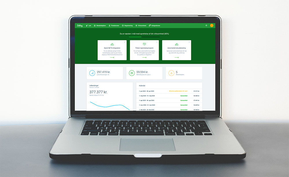Salary samarbejde med TimeMap lønsystem
